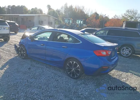 2017 Chevrolet Cruze Premier Auto из США, поврежденный, VIN 1G1BF5SM1H7142227